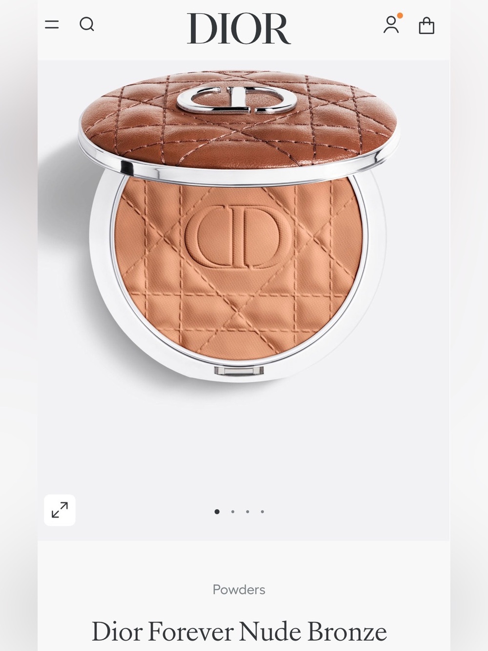 Dior Forever Nude Bronzer 20 Medium Matte NWOT